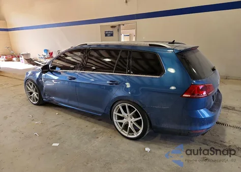 2017 Volkswagen Golf Sportwagen S from USA, damaged, VIN 3VWC17AUXHM543110